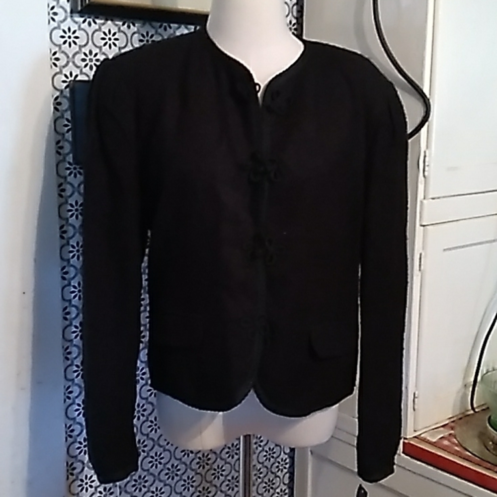 Herman Geist 10 dress blazer suit jacket wool blend